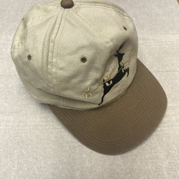 Vintage Hunting Baseball Cap Adjustable Hat Embroidered Signature Snap Back - Picture 5 of 10
